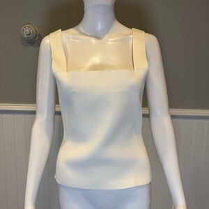 La Ligne Cream Camisole Top